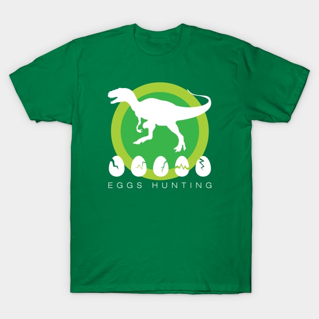 Dinosaur Eggs Hunting T-Shirt by Bear Tees